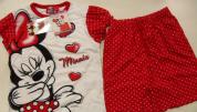 Pigiama Minnie Bambina Mezze Maniche Puro Cotone  Offerta