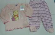 PIGIAMA DISNEY WINNIE THE POOH ROSA CON PIEDINI TAGLIA 18 MESI