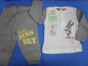 PIGIAMA LOONEY TUNES INTERLOCK CALDO COTONE 010 G 12M