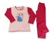 Pigiama Principesse Disney Lungo Bambina In Cotone Sotto Costo