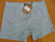 BOXER UOMO 3 PEZZI ELASTICO INTERNO TAGLIA 6 GRIGIO