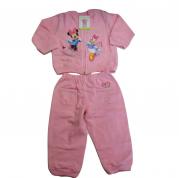 Tutina Disney Tuta Felpa 2 Pezzi Con Zip Minnie e Daisy Articolo 10963