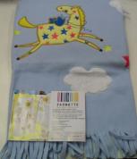 Plaid Happide Misura 70 x 110 Articolo Stellina Celeste Per Carrozzina