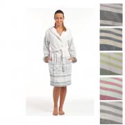 Accappatoio In Spugna Skipper Unisex Fuori Tinto Filo Interno Spugna Jolie