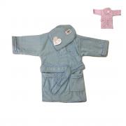 Accappatoio Neonato Neonata In Morbida Spugna Melanie