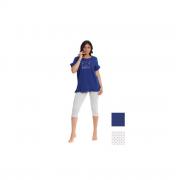 Pigiama Donna Conformato Calibrato Irge Ciclista e Manica Corta CDM87