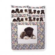 Trapuntino Singolo Happidea Puro Cotone Made In italy Stampa Digitale Akistas