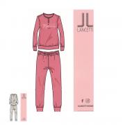 Pigiama Donna Lancetti Caldo Cotone Interlock LWW23