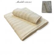 Asciugamano Con Ospite Carrara In Spugna Luxury