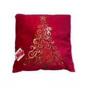 Cuscino Arredo Natalizio In Velluto Con Paillettes 21035