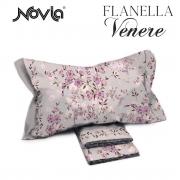 Lenzuola Flanella Matrimoniale Novia Miranda Puro Cotone Da 140 Grammi