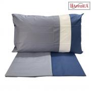 Lenzuola Happidea Lenzuola Matrimoniale Made In Italia Uriel Bleu