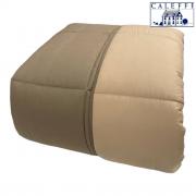 Trapunta Matrimoniale Caleffi Piumone Microfibra Stropicciata Pagoda Marrone