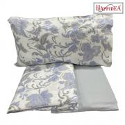Lenzuola Matrimoniale Flanella Roffel Azzurro Happidea