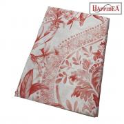 Telo Arredo Foulard Happidea Matrimoniale Azur Arancio Cm 260x280