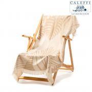 Telo Mare Caleffi In Spugna Cm 100 x 180 Oasi In Cotone Con Frangie