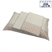Lenzuola Caleffi Matrimoniale Pagoda Nocciola Puro Cotone Completo