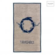 Telo Spiaggia Mare Trussardi Rope Blu cm 95x180