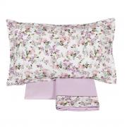 Lenzuola Fazzini Matrimoniale Corolle Rosa Made In Italia