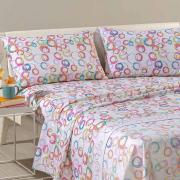 Lenzuola Caleffi Singola Graphic Iride Puro Cotone Completo