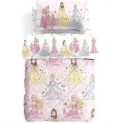 Trapunta Caleffi Princess Singola Esterno Cotone Le Principesse Disney