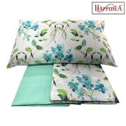 Lenzuola Happidea Lenzuola Matrimoniale Miltonia Verde Made In Italia