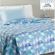 Copriletto Caleffi Singolo Summer Breeze Ocean Tessuto Piquet