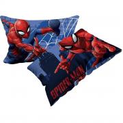 Spiderman Set 2 Federe In Cotone Coppia Federe Per Cuscino Letto 2 Pezzi Cotone