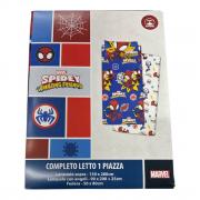 Lenzuola Marvel Singola Puro Cotone Spiderman Spidey Amazing