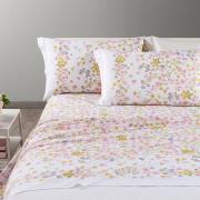 Lenzuola Piazza E Mezza Caleffi Completo Letto Provenza Rosa