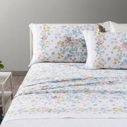 Lenzuola Piazza E Mezza Caleffi Completo Letto Provenza Azzurro