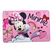 Tappeto Disney Minnie Cm 80 x 120 Antiscivolo Stampa Digitale