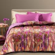 Trapunta In Microfibra Avana Matrimoniale Orchidea Modern