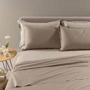 Completo Lenzuola In Cotone Vita Double Matrimoniale Naturale Primanatura