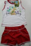PIGIAMA COMPLETINO DISNEY TRILLY ROSSO 6 ANNI CORTO