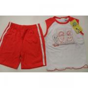Completino Looney Tunes Titty Con Ricamo Giro Maniche Neonata