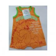 Tutina Pagliaccetto Neonato Looney Tunes 1014 Arancio