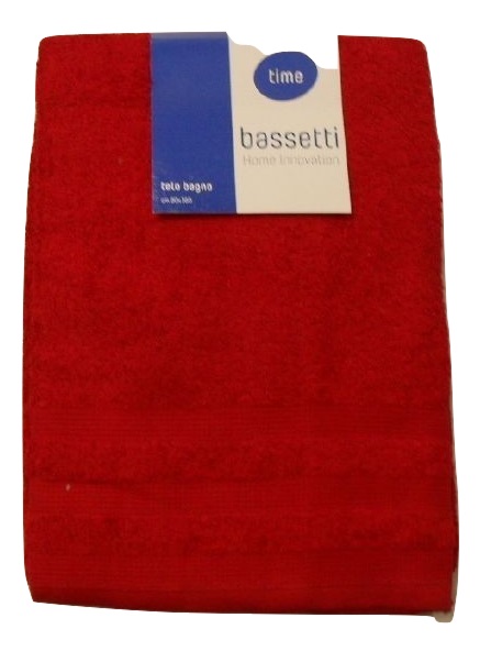 telo bagno bassetti in spugna da 430 grammi misura grande cm 90 x 160 offerta