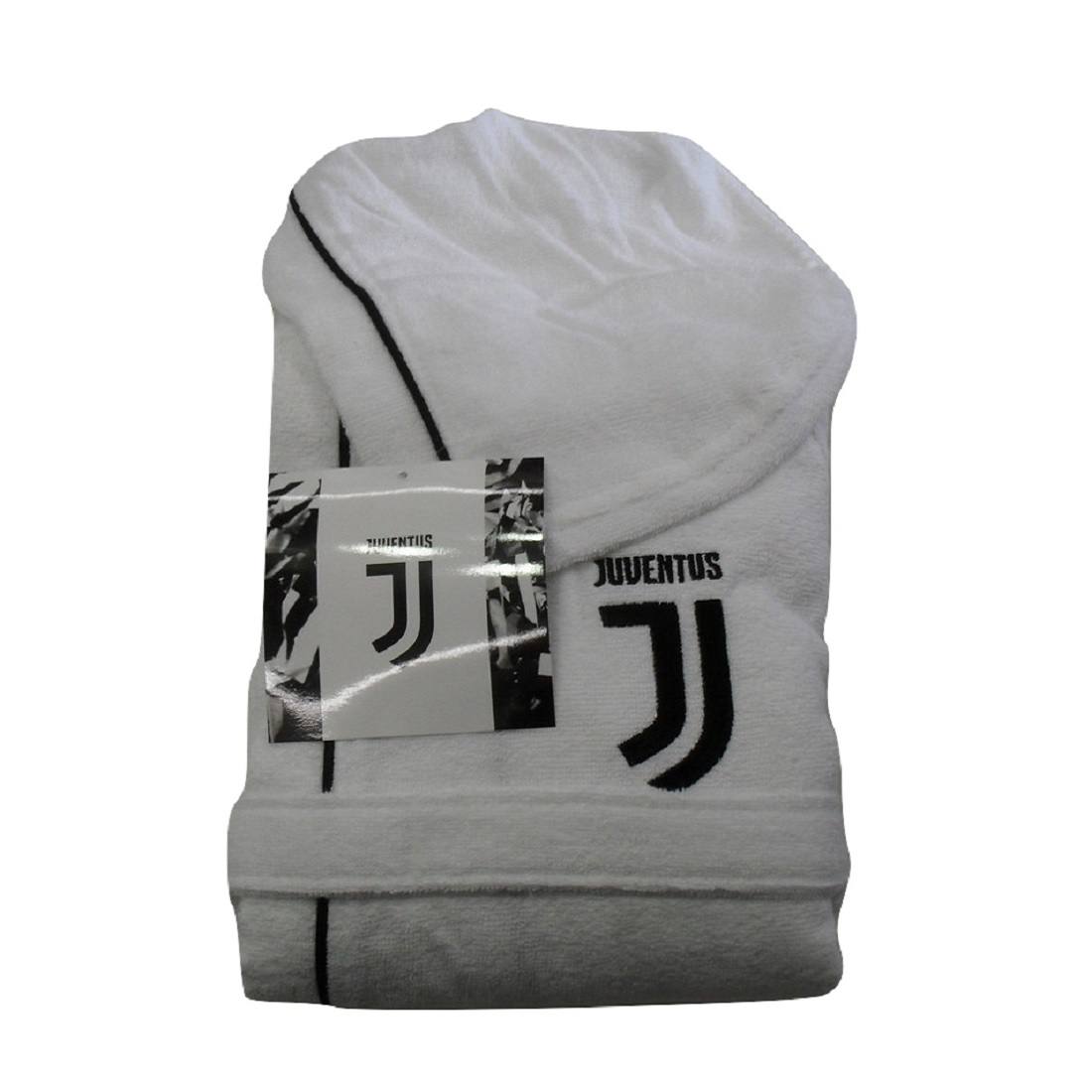 Accappatoio Juve Juventus Per Bambino Ragazzo In Microspugna Prodotto Ufficiale