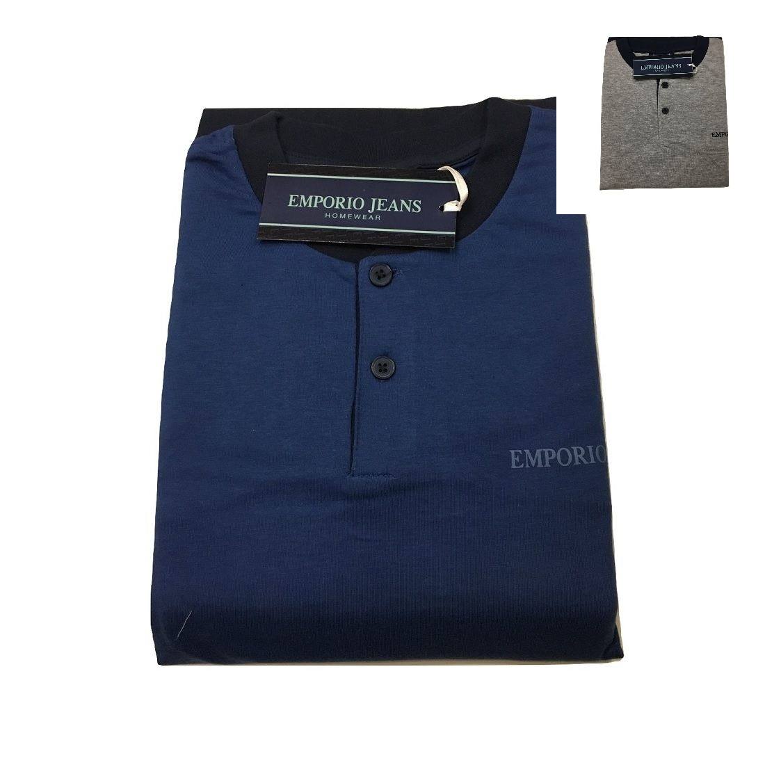Pigiama Uomo Lungo In Cotone Emporio Articolo 109 Pigiama Uomo Lungo In Cotone Emporio Articolo 109