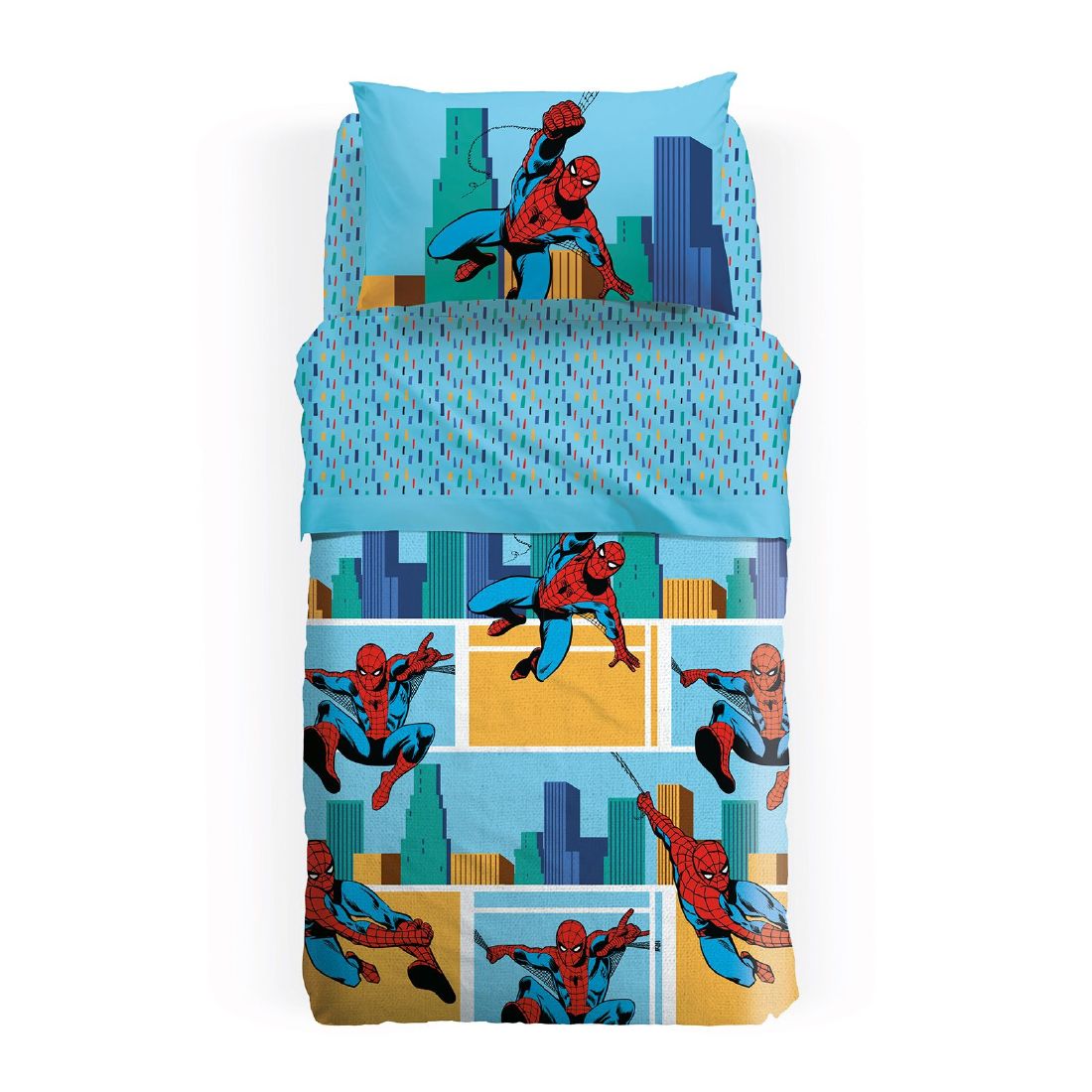Copriletto Spider Man Caleffi Singolo Spiderman America Copriletto Estivo Copriletto Spider Man Caleffi Singolo Spiderman America Copriletto Estivo