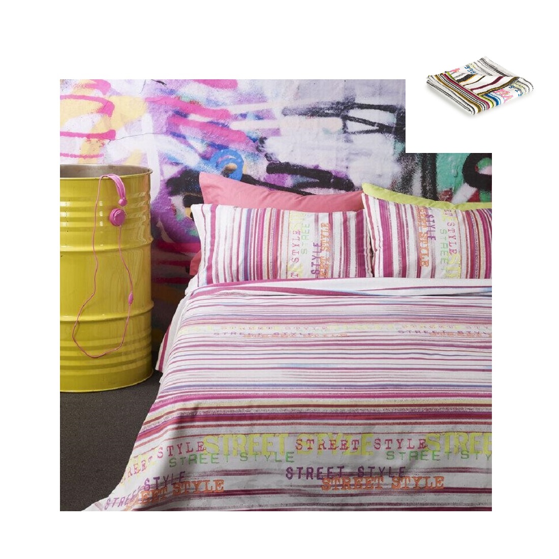Copriletto Bassetti Singolo Articolo Loop Puro Cotone Made in Italy Copriletto Bassetti Singolo Articolo Loop Puro Cotone Made in Italy