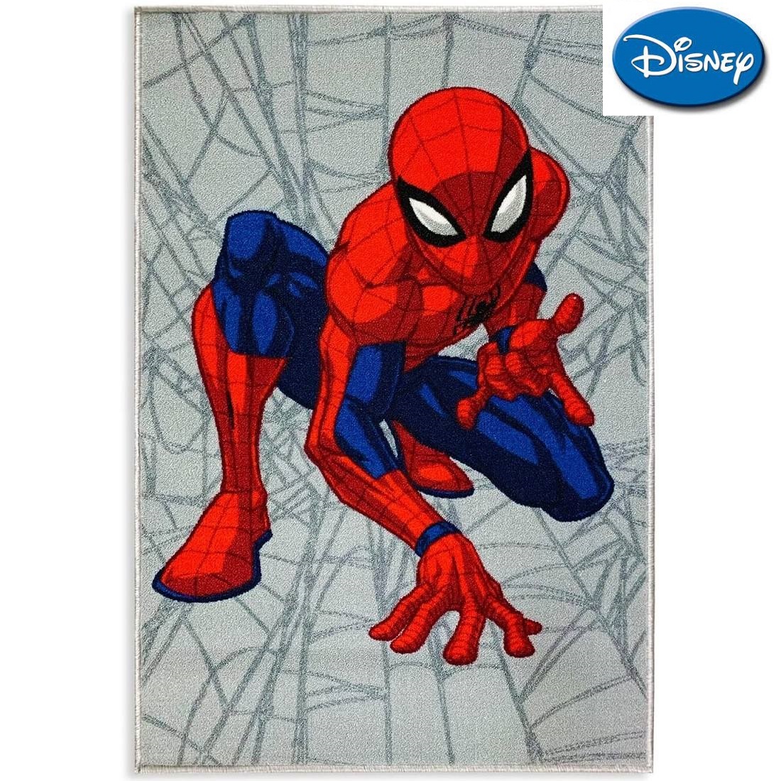 Tappeto Disney Spiderman Cm 80 x 120 Antiscivolo Grigio Tappeto Disney Spiderman Cm 80 x 120 Antiscivolo Grigio