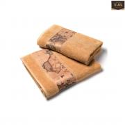 Asciugamano Con Ospite Alviero Martini Prima Classe Geo Classic
