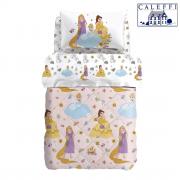 Trapunta Caleffi Princess Singola Esterno Cotone Principesse Disney