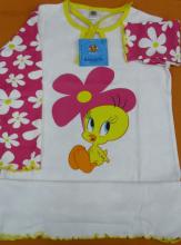TITTY CAMICIA BIMBA by BASSETTI DIS. FLOWERS TG.6/8ANNI