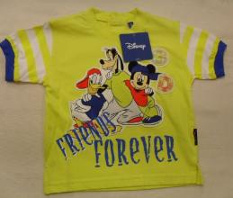 T-Shirt Disney Topolino Bambino Neonato Colore Giallo