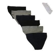 Slip Uomo Lancetti 6 Pezzi Articolo LS4020 Bianco e Colorato