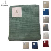 Telo Bagno Tinta Unita Nido D' Ape Cm 100x150 Lancetti Puro Cotone