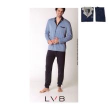 Pigiama Uomo Aperto In Cotone LVB L0B7H Lovable